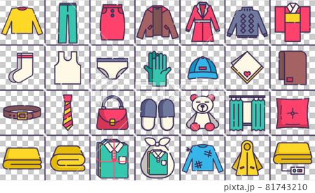 Garbage separation ⑦ Used cloth garbage 81743210