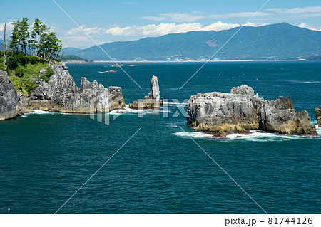 唐桑半島　半造からの折石 81744126