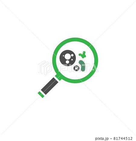 Bacterial Probiotic icon vector flat design 81744512