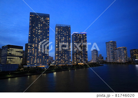晴海大橋からの景色 晴海大橋からの景色 81746020