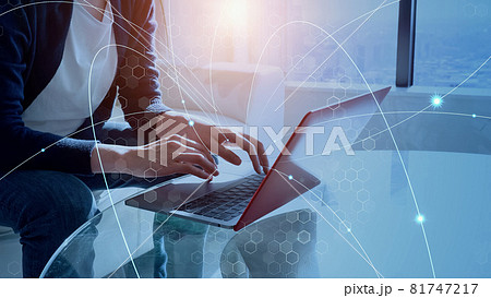 ワイヤレス通信　IoT　ICT 81747217