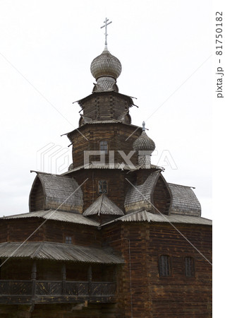 Ancient wooden Orthodox Church, Suzdal, architecture, Russia 81750182