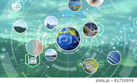 環境テクノロジー エコロジー サステナブル SDGs 環境テクノロジー エコロジー サステナブル SDGs 81750958