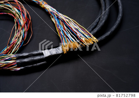 【電線加工】ケーブル末端加工・ハーネス・イメージ【工業】 81752798