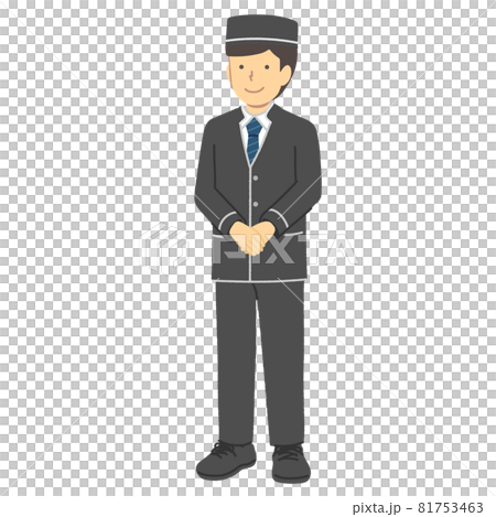 Hotel staff man 81753463