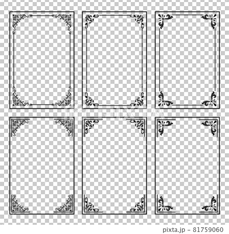 古色古香的相框 81759060