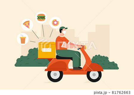 Fast food delivery service 81762663 PIXTA
