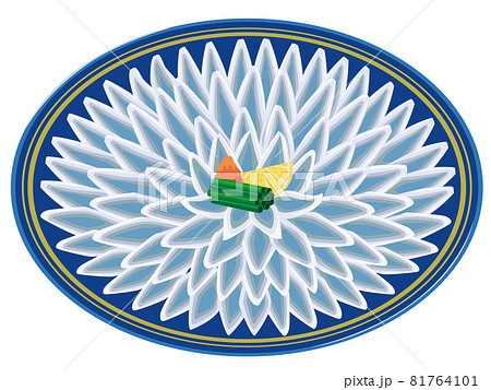 ふぐ刺し 81764101