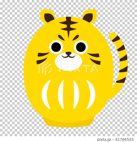 老虎達摩圖 81766583