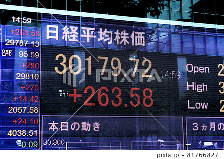 <東京都>株価ボード <東京都>株価ボード 81766827