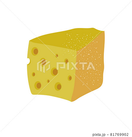 チーズのイラストのイラスト素材