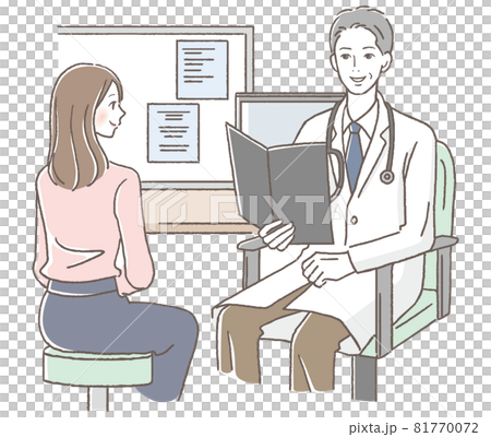 男醫生檢查病人 81770072