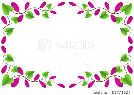 秋イメージ。サツマイモのフレーム素材。 81771622