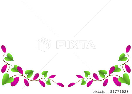 秋イメージ。サツマイモのフレーム素材。 81771623