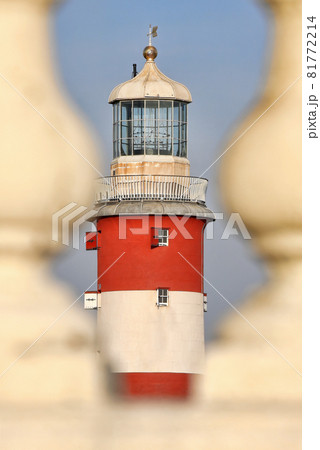 Eddystone lighthouse on Plymouth Hoe, Plymouth, Devon, England, UK Eddystone lighthouse on Plymouth Hoe, Plymouth, Devon, England, UK 81772214