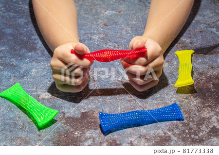 Fidget Toys Braided Mesh elieves Stress Sensory Toys for Autistic Children 81773338