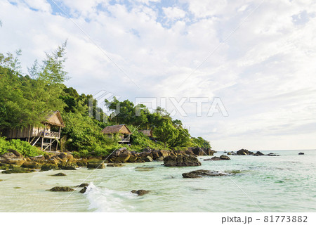 bamboo and wood bungalows in koh rong island cambodia bamboo and wood bungalows in koh rong island cambodia 81773882