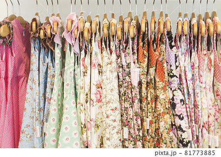floral pattern young girl dresses in shop 81773885