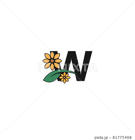 a letter with flowers icon logo design vector a letter with flowers icon logo design vector 81775408
