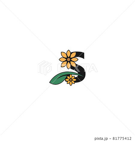 a letter with flowers icon logo design vector a letter with flowers icon logo design vector 81775412