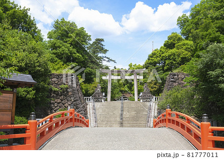 武田神社の参道 81777011