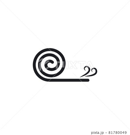 snail vector illustration design 81780049