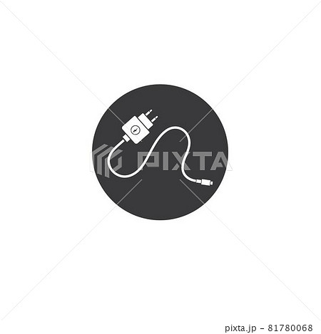 phone charger icon vector illustration design template 81780068