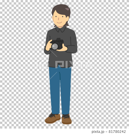 フォトグラファーの女性 81780242