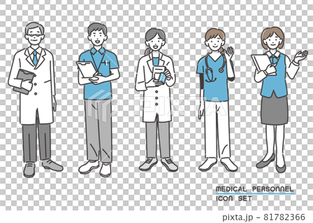 福利、醫務工作者人物向量圖解素材/醫生/藥劑師 福利、醫務工作者人物向量圖解素材/醫生/藥劑師 81782366