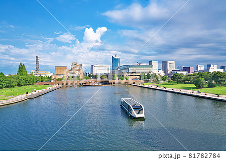 【富岩運河環水公園 (富岩水上ライン)】 富山県富山市湊入船町 【富岩運河環水公園 (富岩水上ライン)】 富山県富山市湊入船町 81782784