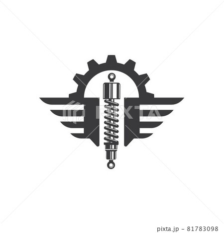 shock absorber wings icon vector illustration design shock absorber wings icon vector illustration design 81783098