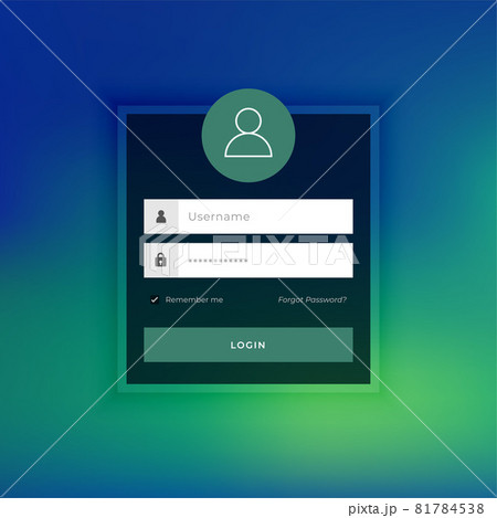 stylish login page template design stylish login page template design 81784538