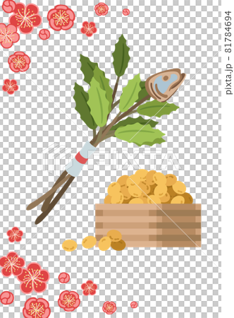 Setsubun - Holly Sardines and Beans 81784694