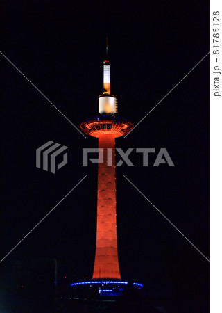 京都タワー　ライトアップ（展望の日） 81785128