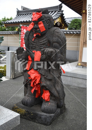 赤紙仁王尊、東京北区、東覚寺 81786529