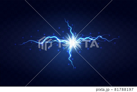 Lightning flash light thunder spark Lightning flash light thunder spark 81788197