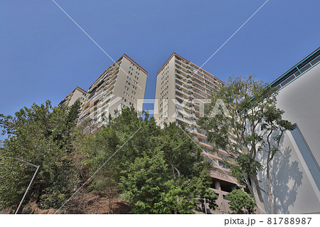 the Sandy Bay , Modern residential buildings with outdoor facilities 22 Feb 2021 81788987