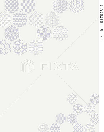 和紋亀甲雪縦 和紋亀甲雪縦 81789814