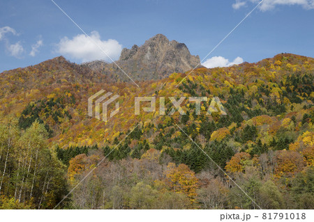 定山渓の紅葉 81791018