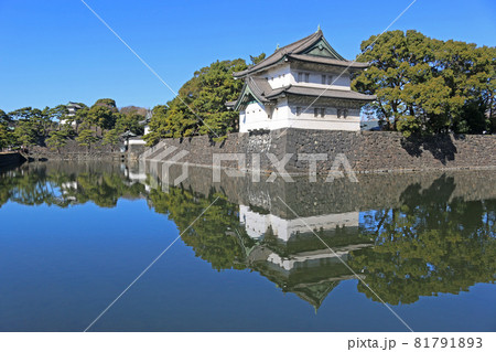 巽櫓と桔梗門と富士見櫓 巽櫓と桔梗門と富士見櫓 81791893