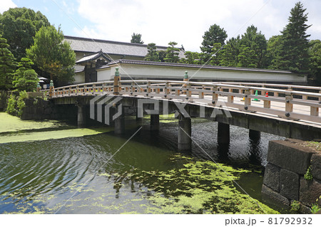 平川門と木橋 平川門と木橋 81792932