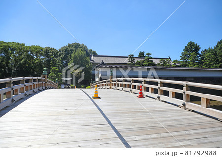 平川門と木橋 81792988