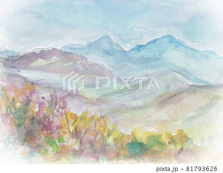 山形神室岳より大東山(左)面白山(右)を望む【紅葉】10月登山 山形神室岳より大東山(左)面白山(右)を望む【紅葉】10月登山 81793626