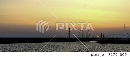 Sunset in Greece / Gouves, Crete Sunset in Greece / Gouves, Crete 81794006