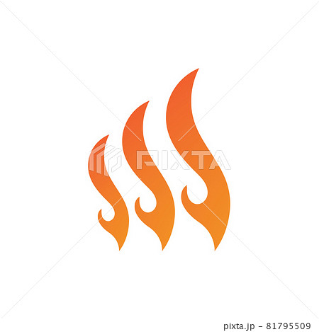 Fire Logo Template Flame Symbol Icon Vector Fire Logo Template Flame Symbol Icon Vector 81795509
