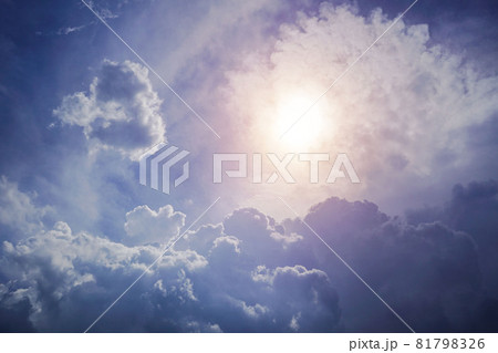 Beautiful clouds in the sky at sunset. Beautiful clouds in the sky at sunset. 81798326