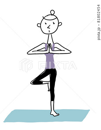 Standing Yoga Stock Illustrations – 8,137 Standing Yoga Stock