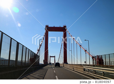 若戸大橋からの車窓風景 81804097