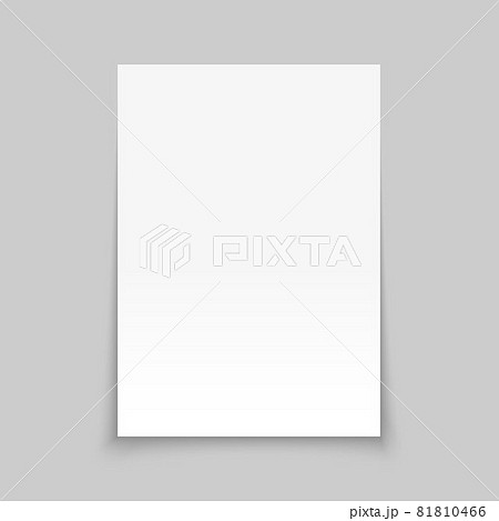 Blank a4 paper template. Brochure mockup 81810466