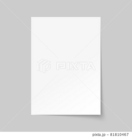 Blank a4 paper template. Brochure mockup 81810467